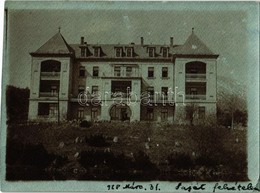 T2/T3 1928 Rimaszombat, Rimavská Sobota (?); Kastély, Kúria / Castle, Villa. Photo (EK) - Zonder Classificatie