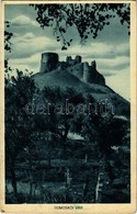 T2/T3 1937 Sátorosbánya, Siatorská Bukovinka; Somoskői Vár. Kiadja Friedler Samu / Hrad Somoska / Castle + 'SOMOSKŐÚJFAL - Sin Clasificación