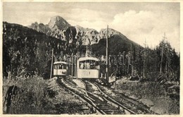 T2 Tátra, Tatry; Fogaskerekű Vasút Tarajka  Felé / Lanovka Na Hrebienok /  Funicular Railway To Hrebienok - Sin Clasificación