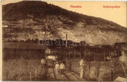 ** T2/T3 Tiszolc, Tisovec; Sodronypálya. W. L. 710. / Industrial Wire Rope Course, Ropeway Transport - Unclassified