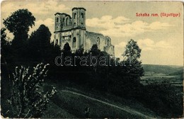 ** T3 Vágsziklás, Szkalka, Skalka Nad Váhom; Apátsági Romok A Vágvölgyben. W. L. Bp. / Abbey Ruins In Povazie (EB) - Ohne Zuordnung