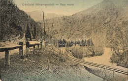 T2/T3 Erdészvölgy, Kuzij (Lonka, Luh; Tisza-völgy, Máramaros); Vasúti Sín. Berger Miksa Utóda Kiadása / Railway Track - Ohne Zuordnung