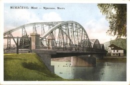 T2 Munkács, Mukacheve, Mukacevo; Híd / Most / Bridge / Brücke - Non Classificati