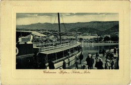 T2/T3 1910 Crikvenica, Cirkvenica; Kikötő, Gőzhajó / Port With Steamship. W.L. Bp. 3865. (EK) - Sin Clasificación