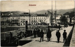 T2/T3 1914 Crikvenica, Cirkvenica; Port With Ships (fl) - Ohne Zuordnung