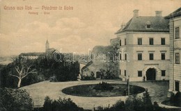 * T2/T3 Újlak, Ilok; Fürst Odescalchische Schloss / Vlastelinski Dvor Kneza Odescalchija / Odescalchi Kastély / Castle.  - Ohne Zuordnung