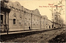 * T2/T3 1909 Óbecse, Stari Becej; Vissy Károly Kir. Közjegyző Lakóháza. W. L. Bp. Kiadja Lévai Lajos / Notary's House (E - Ohne Zuordnung