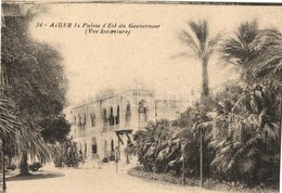 ** T4 Algiers, Alger; 'Palais D'Été Du Gouvernor' / The Governors Summer Palace (cut) - Non Classés
