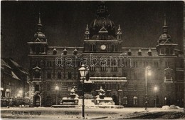T2 1911 Graz Im Winter, Rathaus / Town Hall, Winter - Unclassified