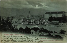 T2/T3 Linz, Gesamtansicht Mit Schlosskaserne / General View, Castle (fl) - Unclassified