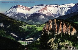 ** T1 Semmering, Kalte Rinne, Polleroswand U. Raxalpe / Viaduct, Tunnel, Railway, Mountains - Zonder Classificatie