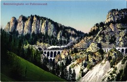 ** T1/T2 Semmering, Semmeringbahn Mit Polleroswand / Railway, Viaduct, Tunnel - Zonder Classificatie