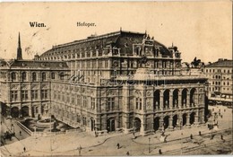 T2 1909 Vienna, Wien, Bécs I. Hofoper / Opera House, B.K.W.I. 524 - Zonder Classificatie