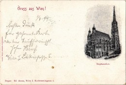 T2 1899 Vienna, Wien, Bécs I. Stephansdom / Church - Zonder Classificatie