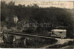 * T2 1915 Génis, Moulin De Guémalet Sur L'Auvézere / Watermill, River, Bridge - Zonder Classificatie