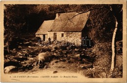 T2 Le Faouet (Morbihan), Sainte Barbe, Le Moulin Blanc / Watermill - Ohne Zuordnung