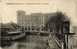 * T2 Nogent-sur-Seine, Les Grands Moulins Sassot, Facade Est / Watermill - Unclassified