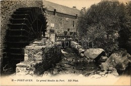 ** T1/T2 Pont-Aven, Le Grand Moulin Du Port / Harbour, Watermill - Non Classificati