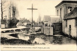 T1/T2 1904 Rue, Le Moulin A Eau Et La Croix De Jérusalem / Watermill, Cross - Zonder Classificatie
