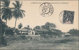 * T2 1908 Libreville, Les Etablissements F. Brandon / F. Brandon Institutions - Sin Clasificación