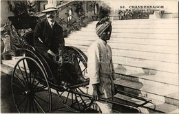 ** T2 Chandannagar, Chandernagor; En Pousse-Pousse / Rickshaw - Unclassified