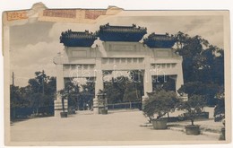 T2/T3 1954 Beijing, Peking; Chinese Gate. Photo - Ohne Zuordnung