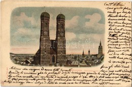 T2/T3 1903 München, Munich; Frauenkirche / Church, 'Eos' No. 84. (EK) - Non Classés