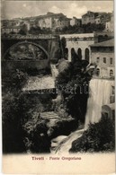 ** T2 Tivoli, Ponte Gregoriano / Bridge - Unclassified