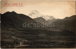 ** T2/T3 Caucasus, Georgian Military Highway, Kazbek Mountain (EK) - Unclassified