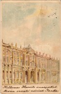 T2 1907 Saint Petersburg, Saint Petersbourg; Winter Palace; Hold To Light Litho Revealing Nicholas II Of Russia And Alex - Non Classificati