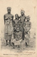 T2/T3 1906 Conakry, Types D'Enfants Soussous / Susu Children, Guinean Folklore (small Tear) - Unclassified