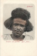 ** T1/T2 Djibouti, Coiffure Des Gurriers 'Beni Amer' / Beni-Amer Warrior, Folklore - Unclassified