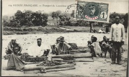 * T2 Transport Du Caoutchouc / Rubber Transporting, Guinean Folklore - Unclassified