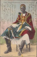 * T2/T3 1923 Afrique Occidentale, Un Chef De Province / Provincial Chief, Folklore From French West Africa (EK) - Sin Clasificación