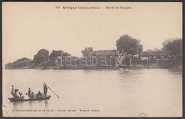 ** T2 Bords Du Sénégal / Senegal River, The Border Of Senegal, Boat, Folklore - Sin Clasificación