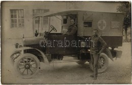 T2/T3 1918 K.u.K. Sanitäts-Autokolonne Nr. 11. K.u.k. Autotruppe / Austro-Hungarian Military Red Cross Ambulance Automob - Ohne Zuordnung