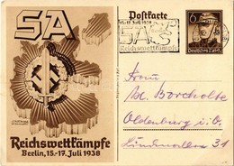 T2/T3 SA Reichswettkämpfe Berlin 15-17. Juli 1938 / Sturmabteilung Imperial Competition Games, NSDAP Nazi Party Propagan - Non Classés