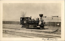 * T2 MÁV 377. Sorozatú Gőzmozdonya. Gőzmozdony Szaklap Kiadása / Hungarian State Railways Locomotive. Photo - Unclassified