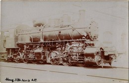 * T2 MÁV 651. Sorozatú Gőzmozdonya. Gőzmozdony Szaklap Kiadása / Hungarian State Railways Locomotive. Photo - Zonder Classificatie