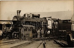 ** T2 MÁV 327. Sorozatú Gőzmozdonya / Hungarian State Railways Locomotive. Photo - Unclassified