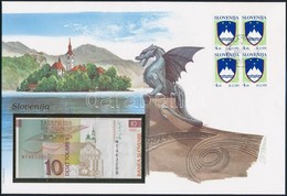 Szlovénia 1992. 10T Borítékban, Alkalmi Bélyeggel és Bélyegzéssel T:I
Slovenia 1992. 10 Tolarjev In Envelope With Stamps - Unclassified