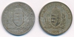 1926-1939. 1P Ag (2xklf) T:2-3 Patina 
Adamo P6 - Ohne Zuordnung