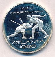 1995. 1000Ft Ag 'Nyári Olimpia-Atlanta - Vívás' T:PP Ujjlenyomat Adamo EM143 - Non Classificati