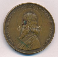 Madarassy Walter (1909-1994) 1938. 'Szent István / Szent Jobb' Br Emlékérem (40mm) T:-1 Ph. - Ohne Zuordnung