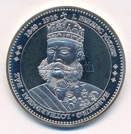 DN 'Magyarország Keresztény Királyai / I. Ferenc József 1848-1916' Ag Emlékérem (20,25g/0.333/39mm) T:PP Kis Patina - Unclassified