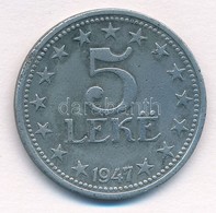 Albánia 1947. 5L Zn T:2-
Albania 1947. 5 Leke Zn C:VF - Non Classés