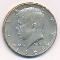 Amerikai Egyesült Államok 1964D 1/2$ Ag 'Kennedy' T:1- 
USA 1964D 1/2 Dollar Ag 'Kennedy' C:AU 
Krause KM#202 - Zonder Classificatie
