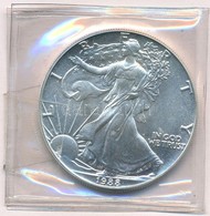Amerikai Egyesült Államok 1988. 1$ Ag 'Amerikai Sas' T:1 
USA 1988. 1 Dollar Ag 'American Eagle Bullion Coin' C:UNC
Krau - Non Classés