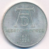 NSZK 1971D 5M Ag 'Albrecht Dürer Születésének 500. évfordulója' T:1- Patina FRG 1971D 5 Mark Ag '500th Anniversary - Bir - Unclassified