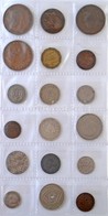 77db-os Vegyes Külföldi Fémpénz Tétel Albumba Rendezve, Közte Bulgária, NDK, Szovjetunió T:vegyes
77pcs Of Various Coins - Unclassified